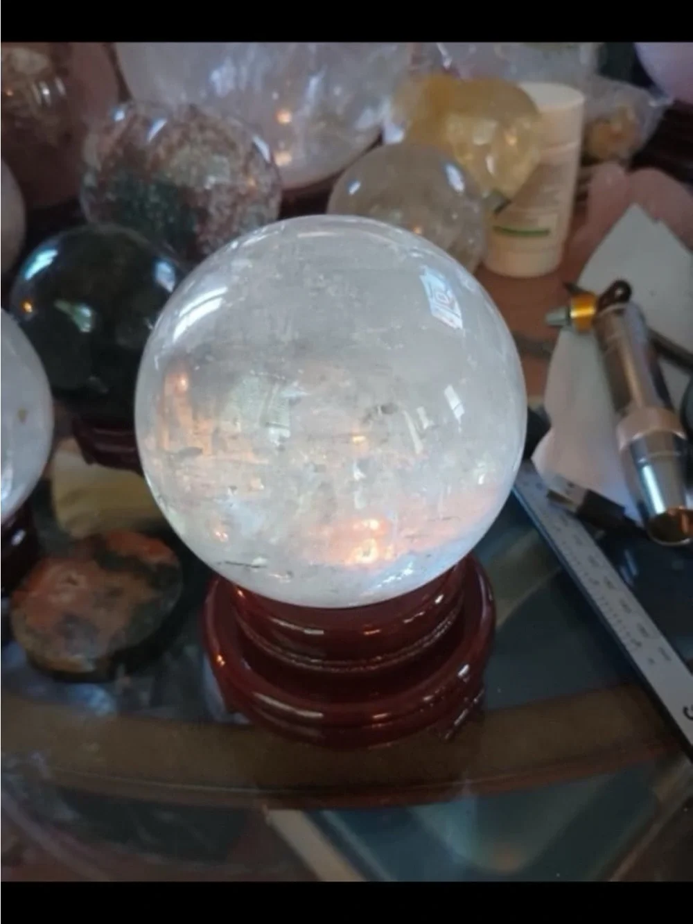 Optical Calcite Sphere - 4lbs